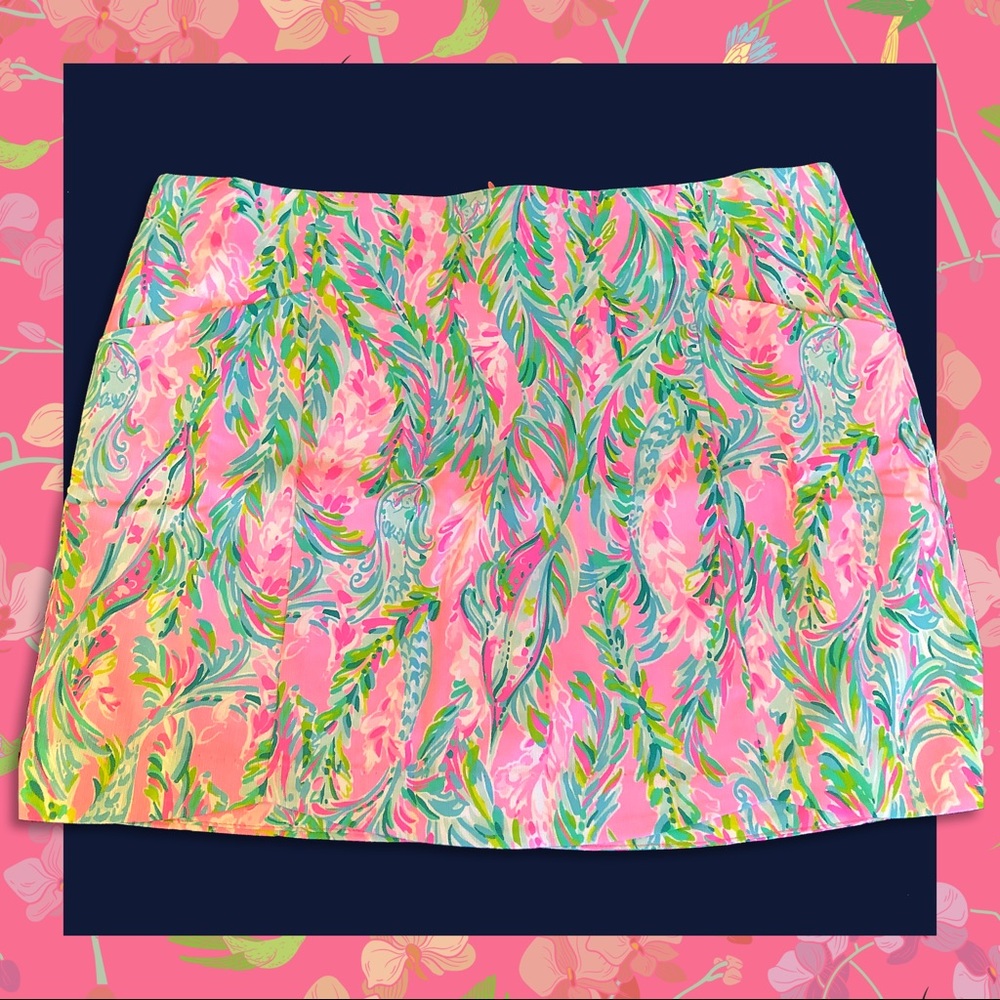 🍃🌸 Lilly Pulitzer Skort Sz 16 🌸🍃